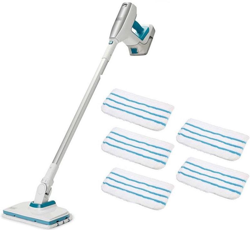 Geschikt voor Black&decker Black&decker fsm1610/1630/1300 stoommop doek, mop kop accessoires 5 stuks