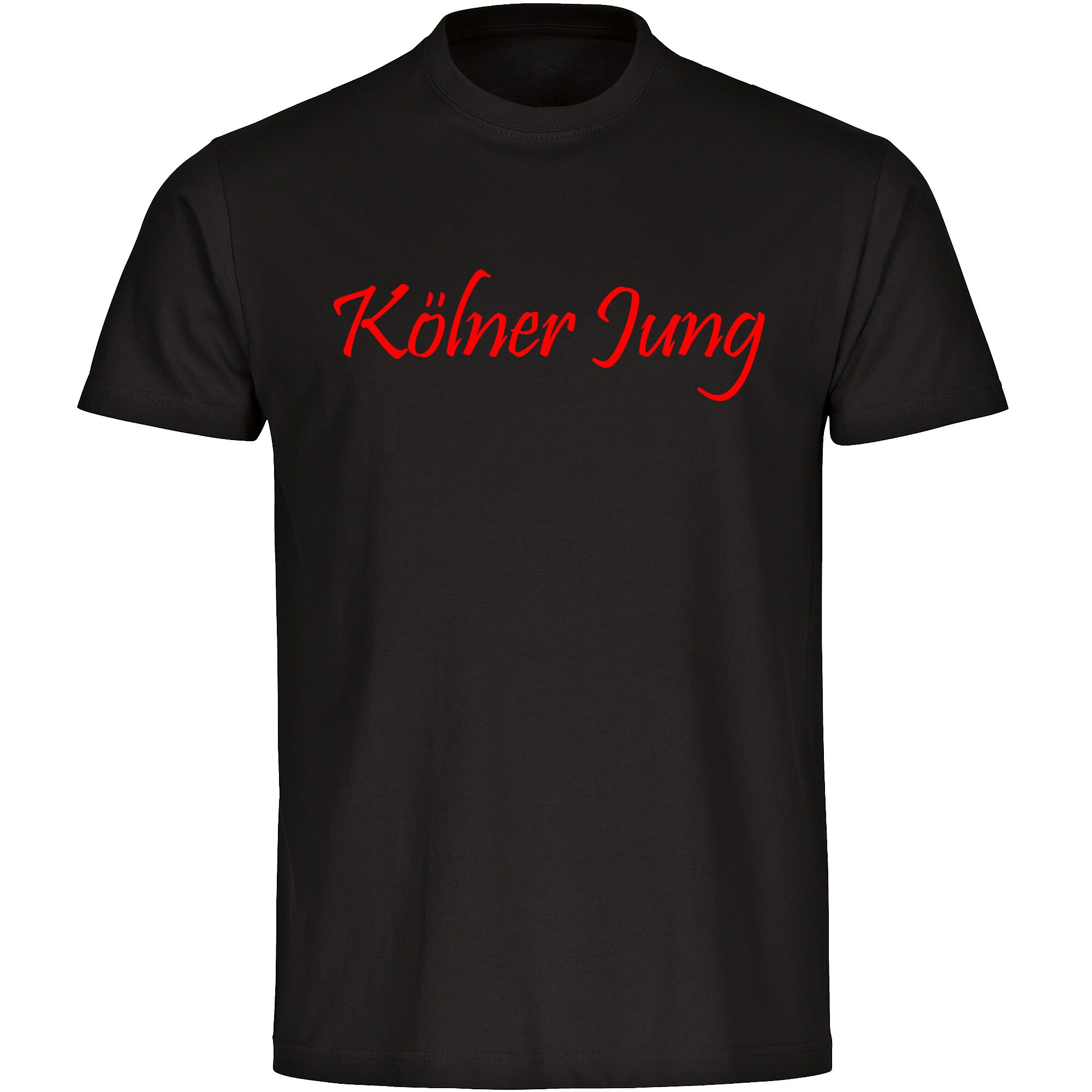 multifanshop® Kinder T-Shirt - Köln - Kölner Jung - Druck rot