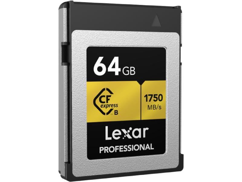 Lexar CF-Karte Professional Type B GOLD Series 64 GB CompactFlash-Speicherkarte