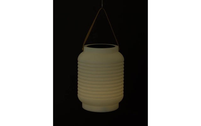 Cocon LED Laterne »LED Solar, Weiss« Warmweiss