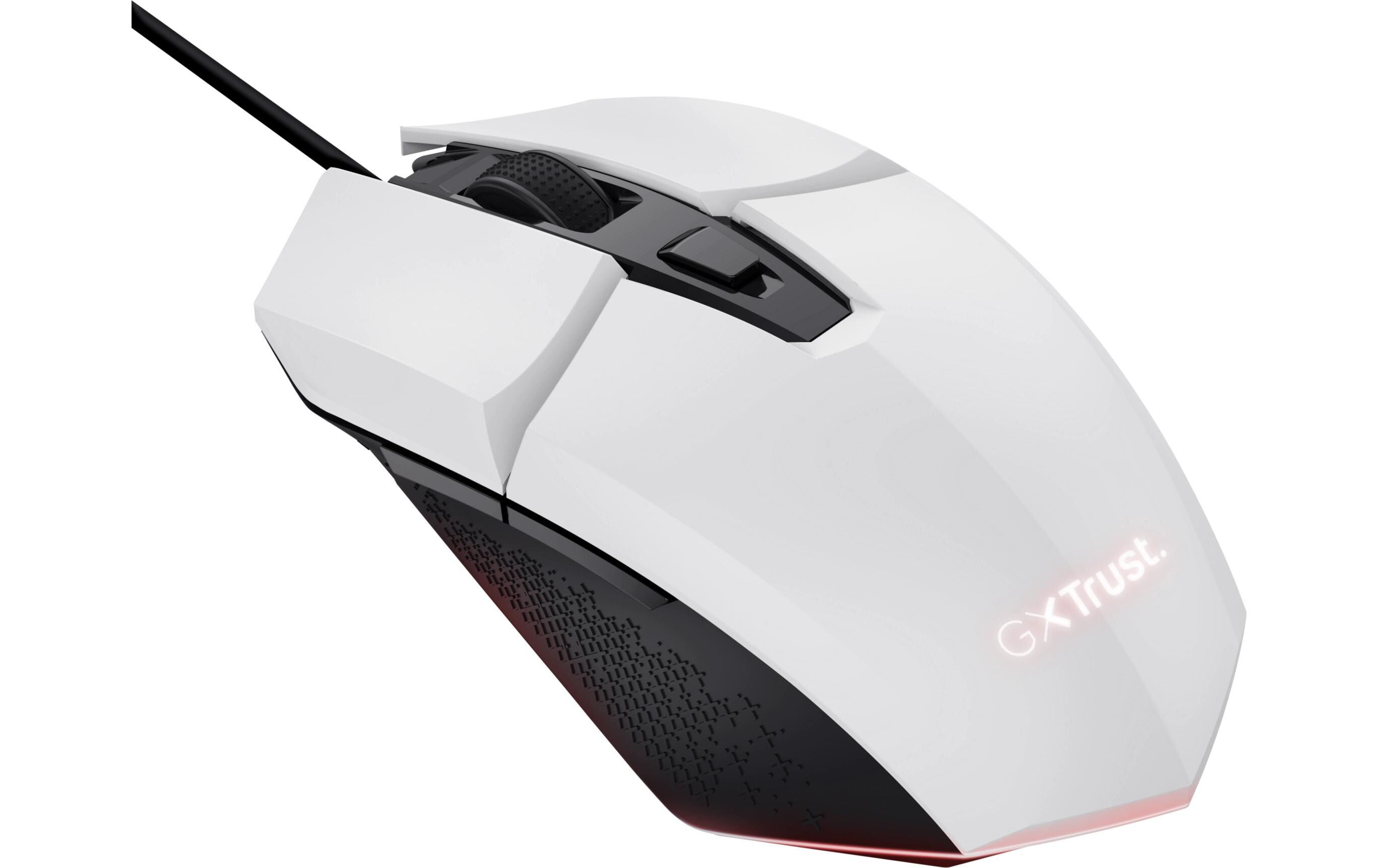 Gaming-Maus GXT109 Felox WeissPräzise Gaming Maus mit LED-Beleuchtung
