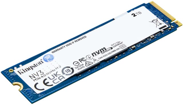 Kingston NV3 M.2 NVMe Gen 4 intern SSD (2TB)
