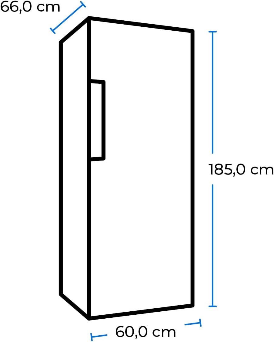 Exquisit Gefrierschrank GS295-NF-H-040D inoxlook-az