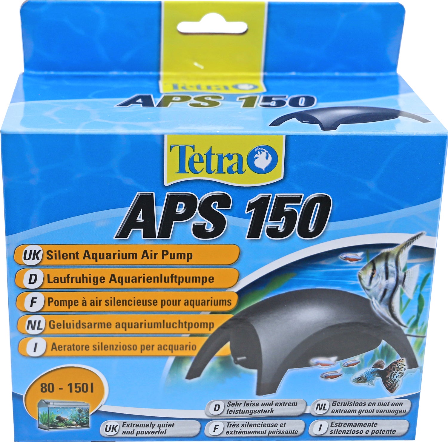 Tetra aquarium luchtpomp APS 150 l/h 80-150 L