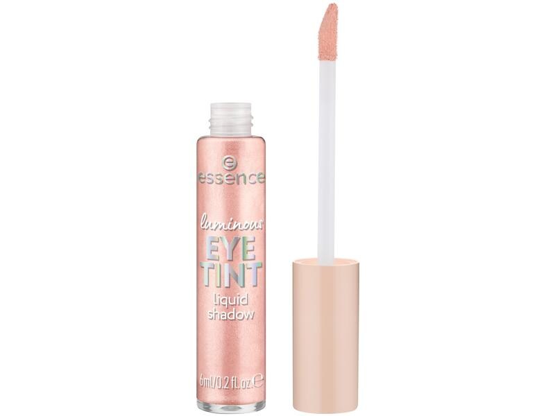 essence Lidschatten Eye Tint Liquid 1 Dazzling Rose Flüssiger Lidschatten mit schimmerndem Finish