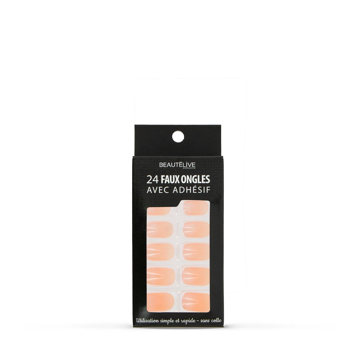 Kit faux ongles adhésifs x24