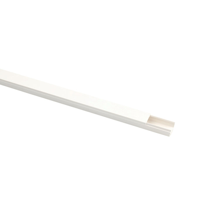 Kabelkanal hvid 16 x 16 mm - Elworks