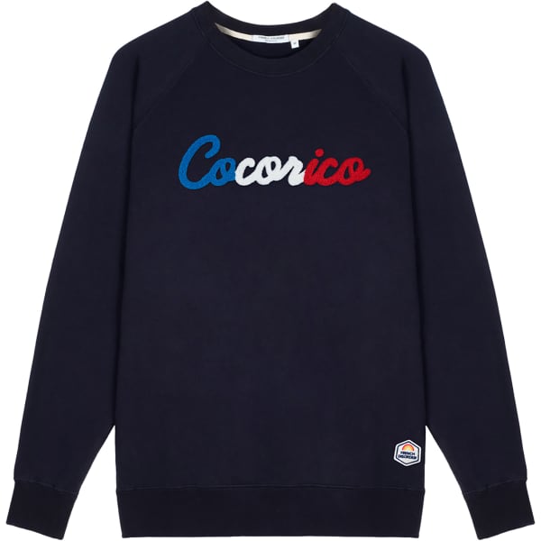Sweatshirt FRENCH DISORDER CLYDE COCORICO NAVY