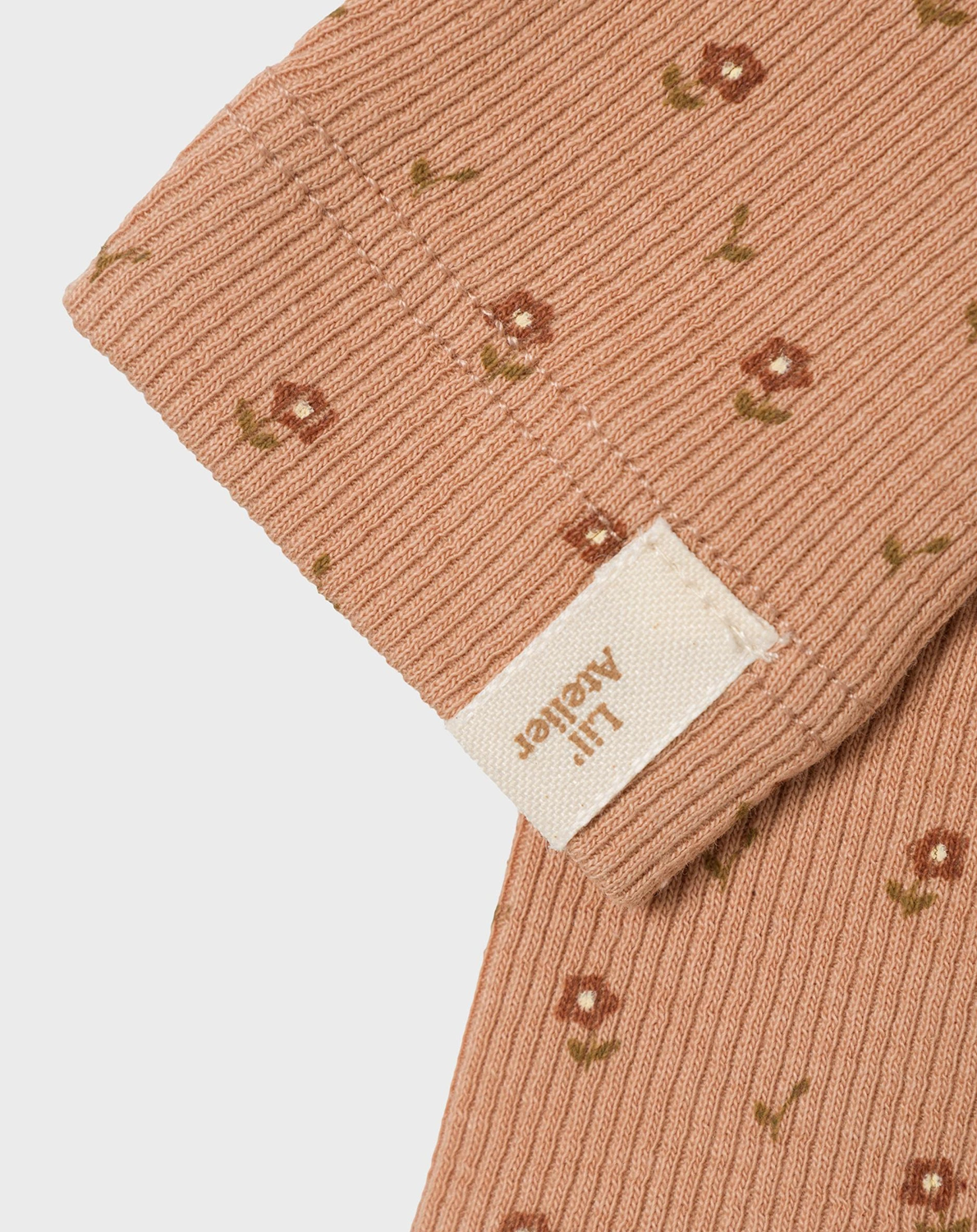 Leggings NBFGAGO LIL FLOWERS in nougat