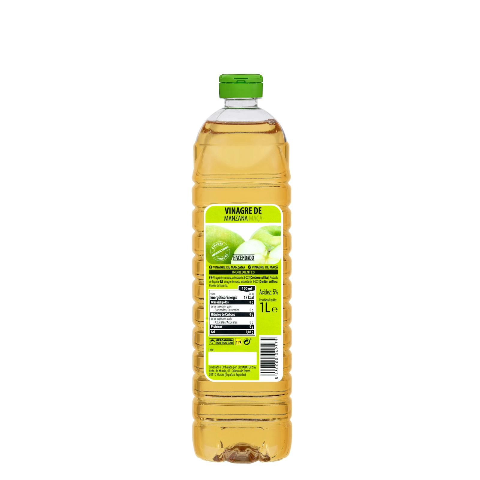 Vinaigre de cidre de pomme Hacendado