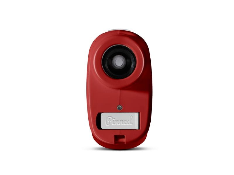 Pinned Golf-Entfernungsmesser Rot Exaktes Messen von Entfernungen bis zu 900 Metern