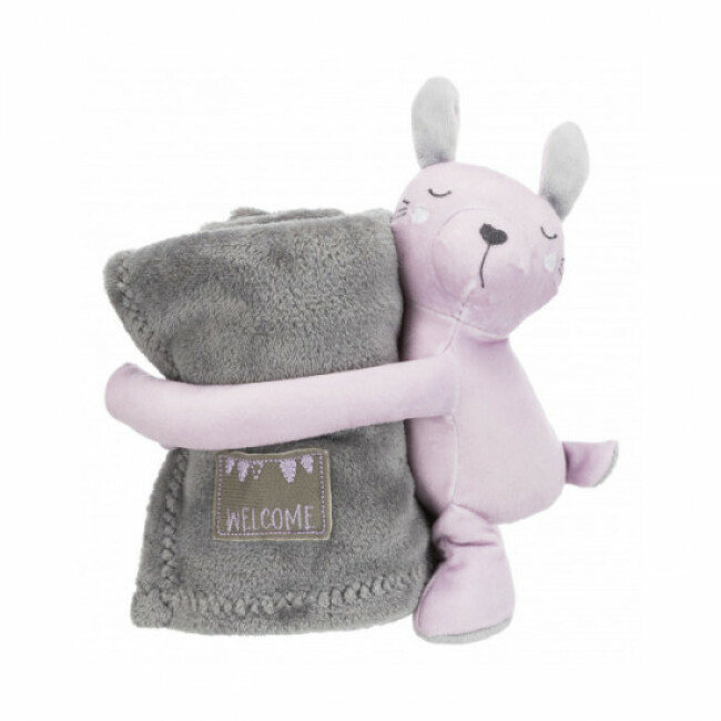 Set de bienvenue avec couverture et jouets pour chiot Trixie