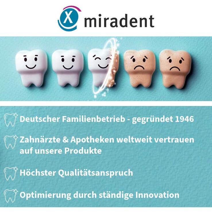 Miradent Carebrush Junior Zahnbürste 6 - 12 J.pink, 1 St