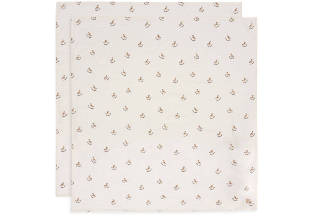hydrofiele doek large - Nostalgic Ride - set van 2