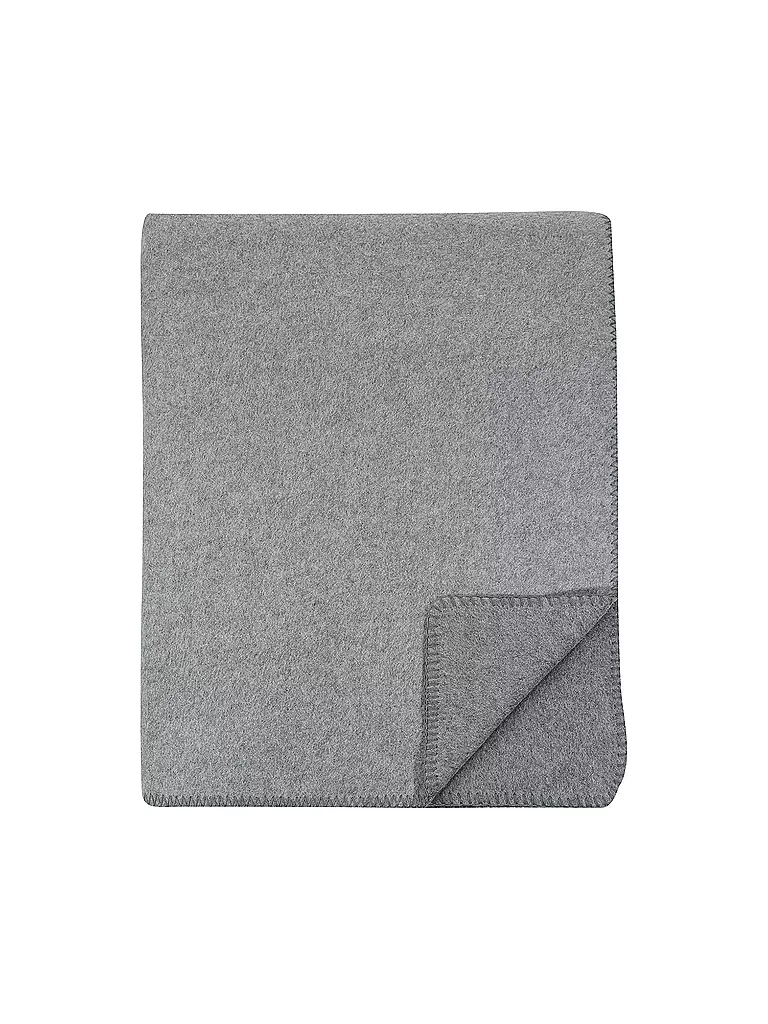 PROFLAX Wohndecke - Plaid 160x200cm Secret Grey grau