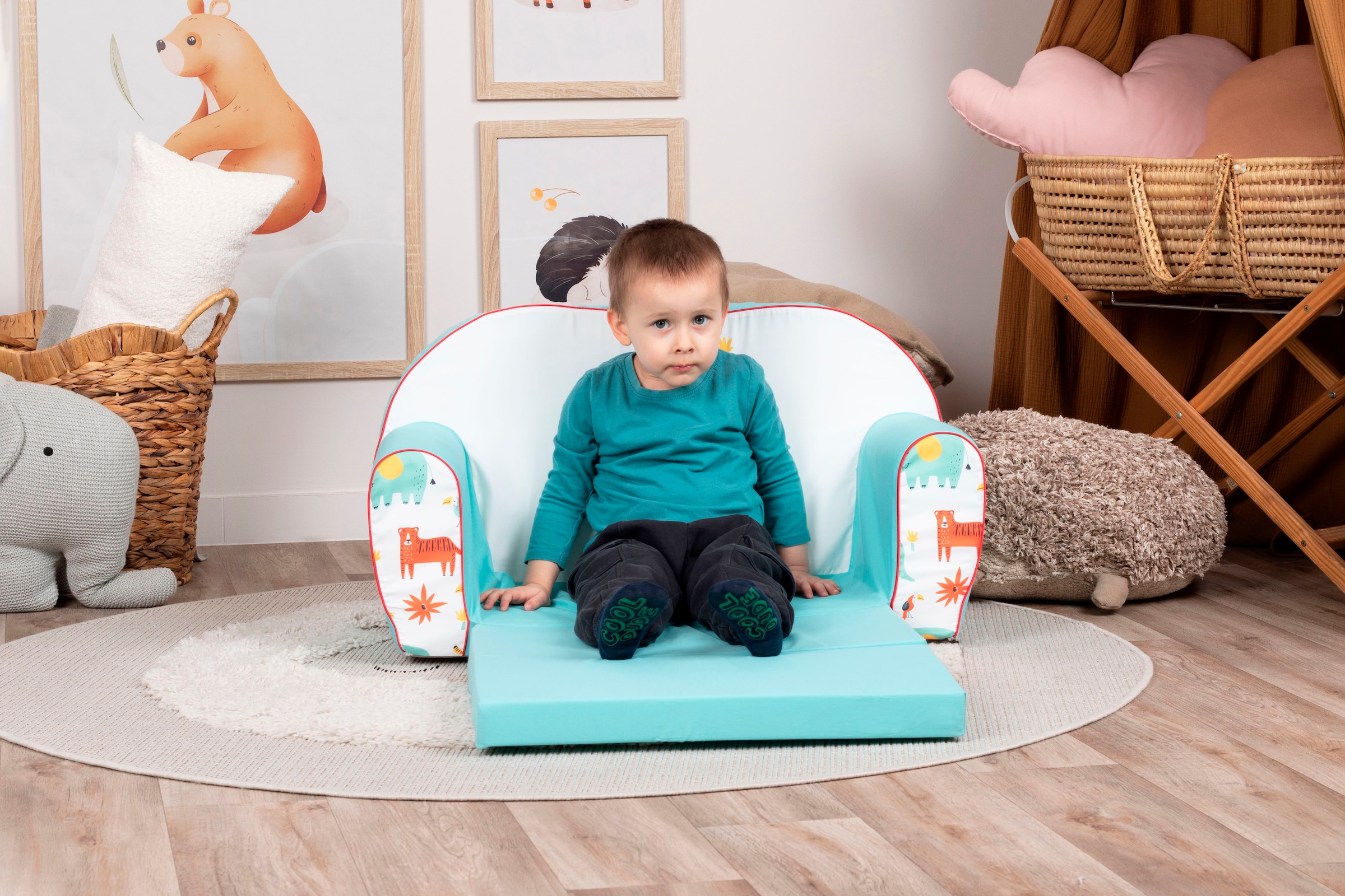Knorrtoys® Sofa »Wild life« für Kinder; Made in Europe