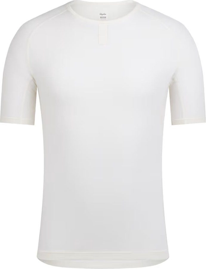 Merino Lightweight Baselayer Short Sleeve Herre Cream/White