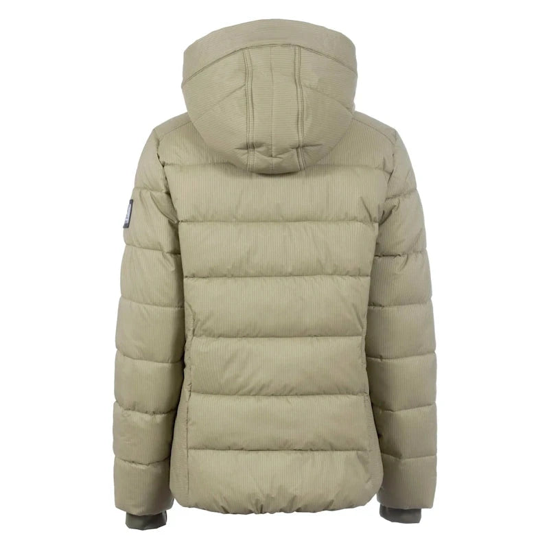 Soquesto Gewatteerde Winterjas met  Capuchon Light Evergreen
