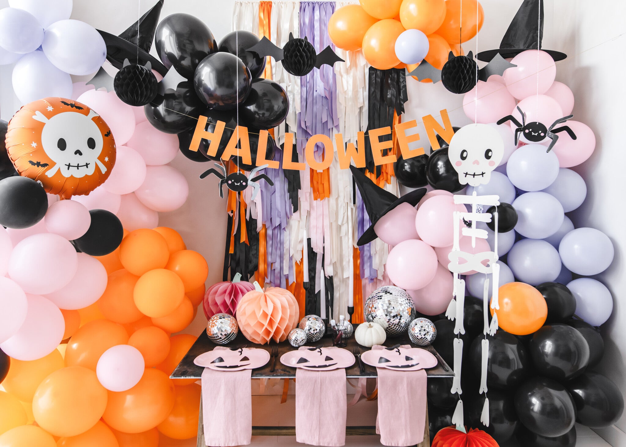 Halloween Decoratie Spinnen 5st