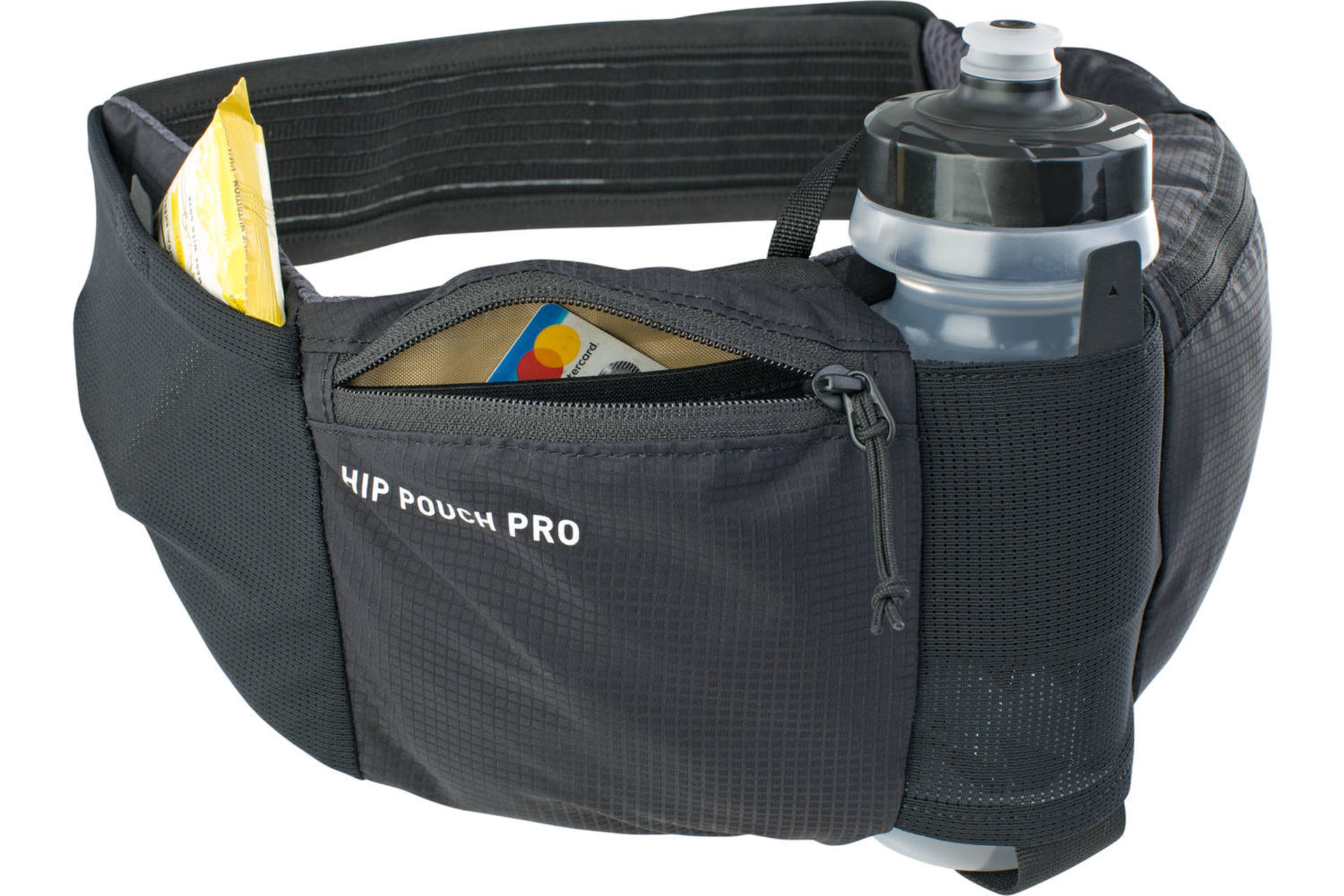 Evoc Hip Pouch Pro Hardloop Heuptas + Bidon 0.55L Zwart