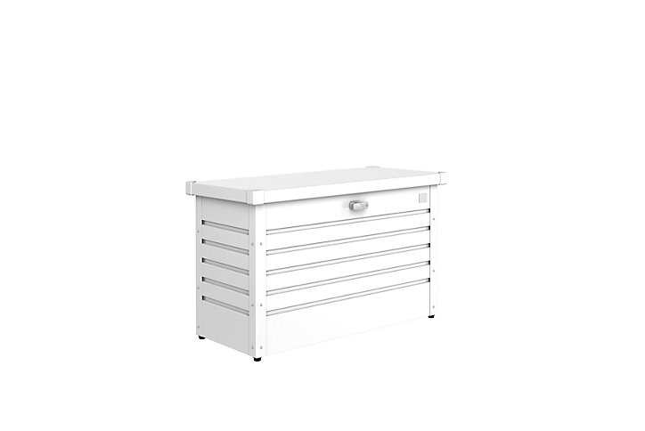 Coffre de jardin métal Biohort blanc 195L