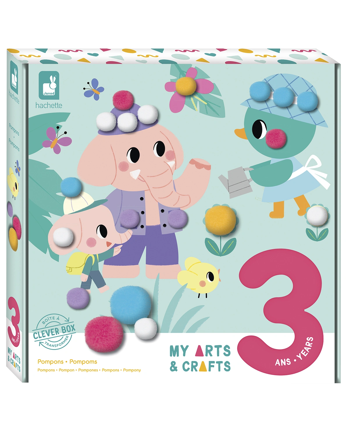 Kreativ-Set MY ARTS&CRAFTS - POMPONS