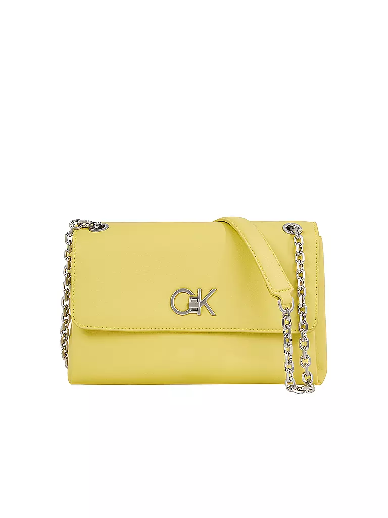 CALVIN KLEIN Tasche - Umhängetasche RE-LOCK gelb