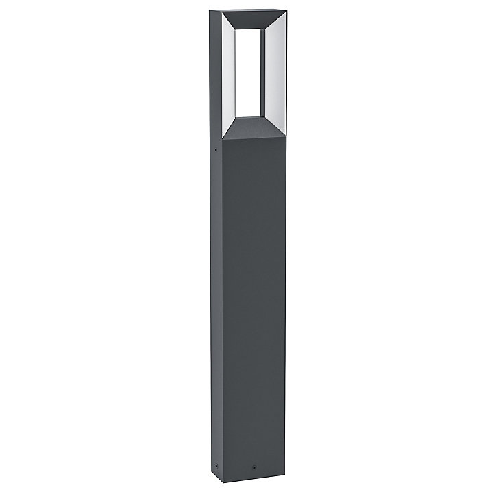 Potelet LED Riforano noir IP44 550lm Eglo