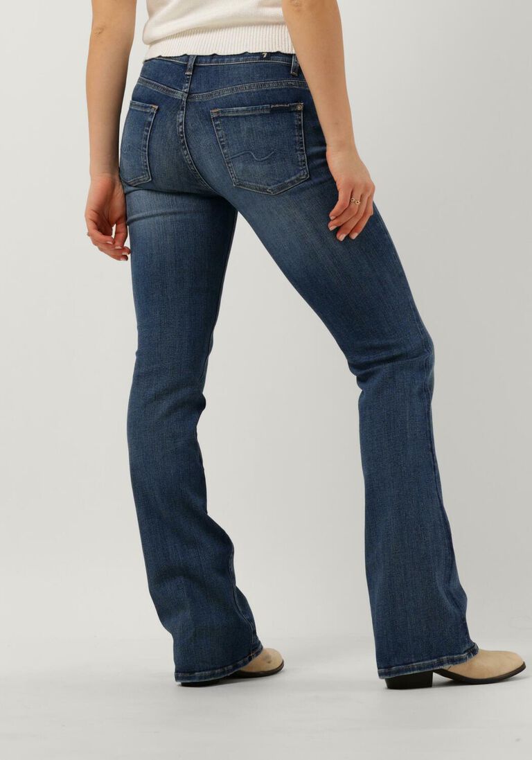 7 FOR ALL MANKIND blauwe 7 for all mankind flared jeans bootcut soho light