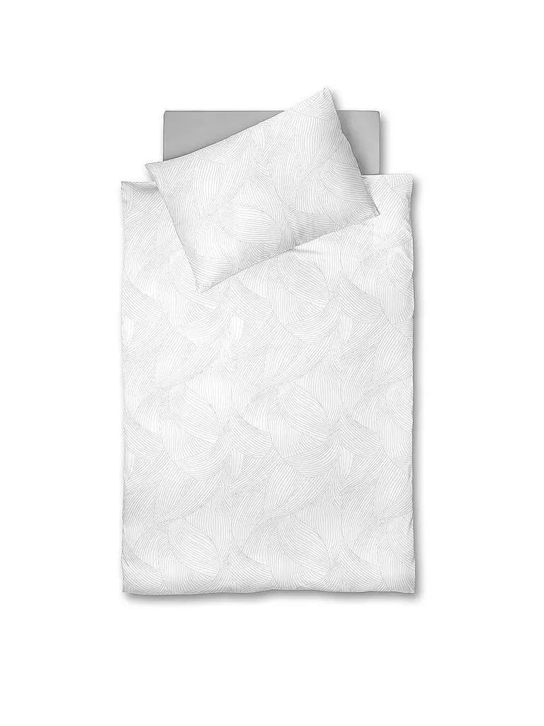 FLEURESSE Tencel Bettwäsche Dream Deluxe 70x90cm / 140x200cm Weiss weiss