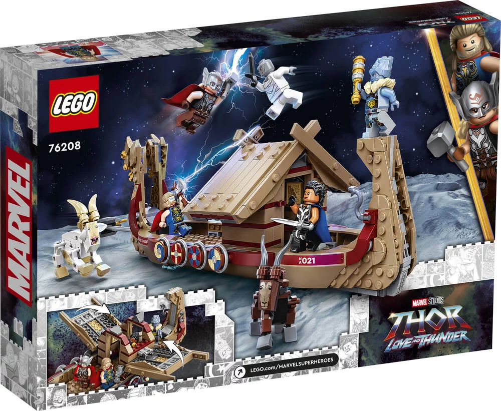 LEGO®MARVEL SUPER HEROES 76208 - LE DRAKKAR DE THOR