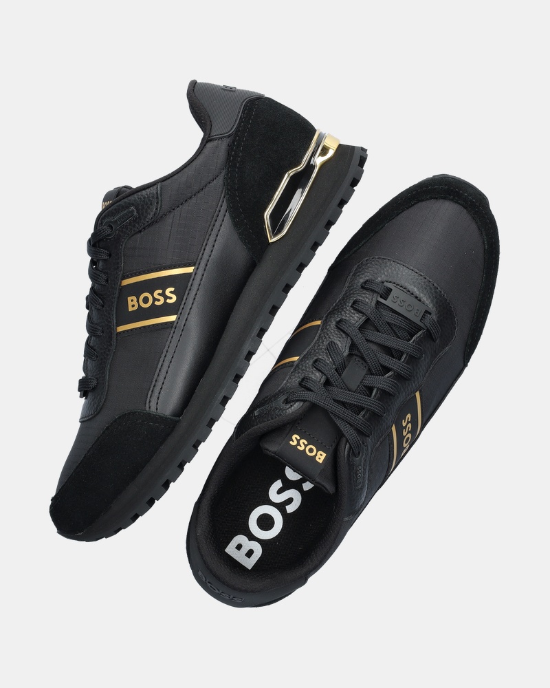 BOSS Parkour Runner Lage sneakers  - zwart