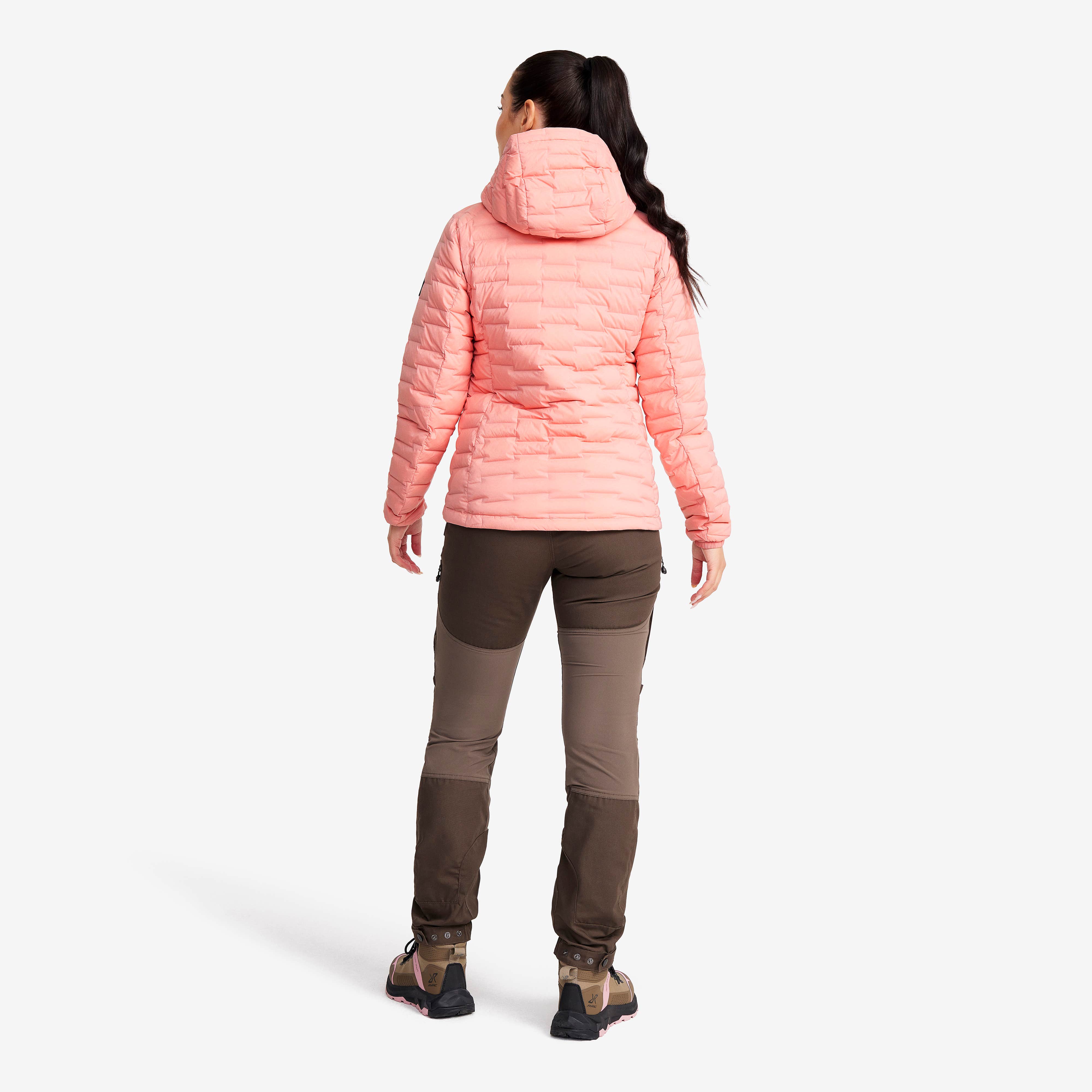 Flex Stretch Down Jacket Dame Blush