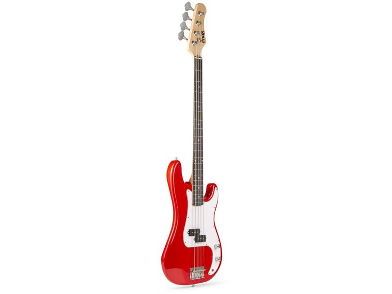 MAX E-Bass GigKit Rot Bass Gitarrenset