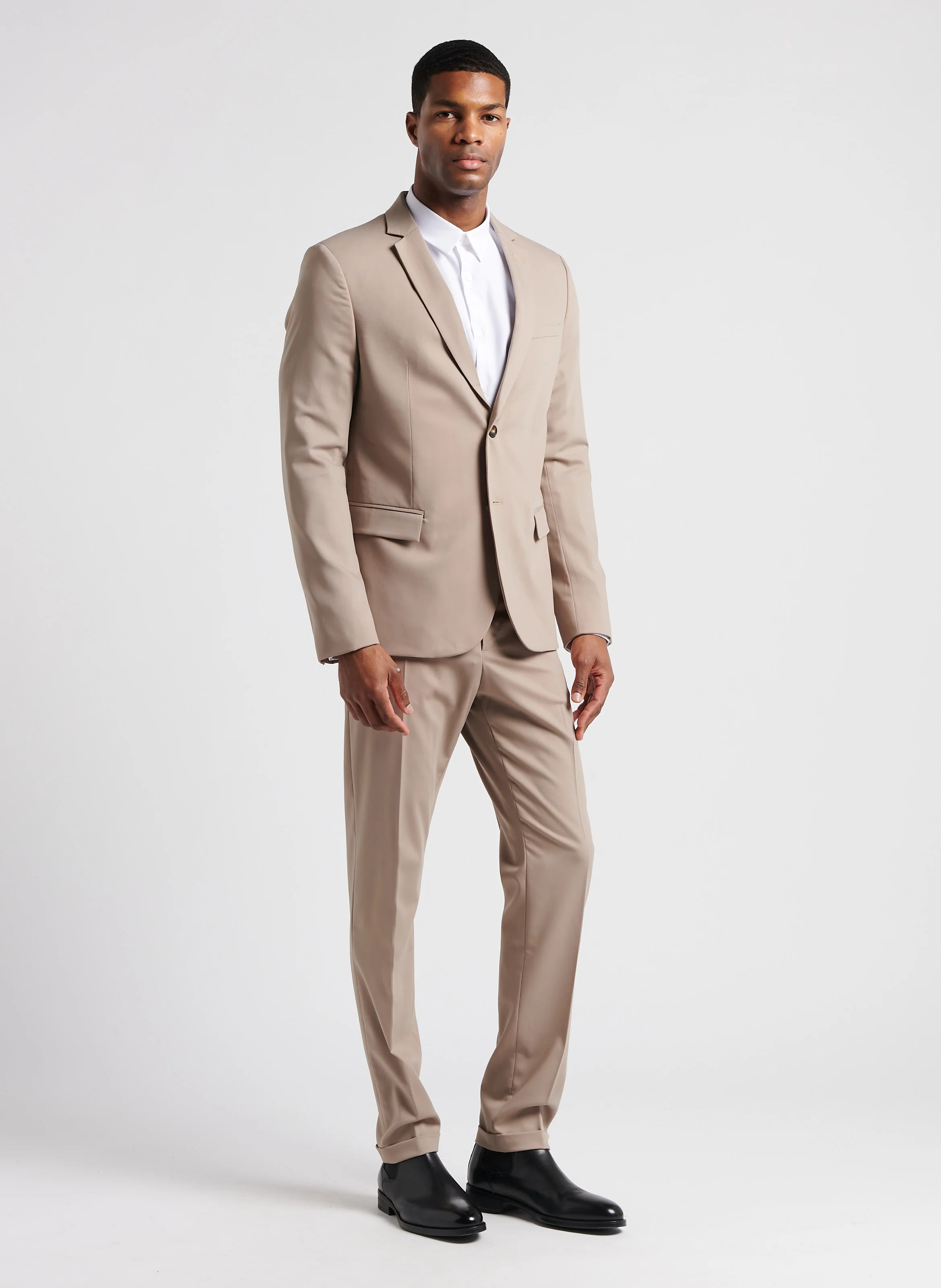 Chemise col classique regular-fit| Blanc