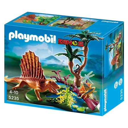 PLAYMOBIL® 5235 Dinos Dimetrodon mit Wasserstelle