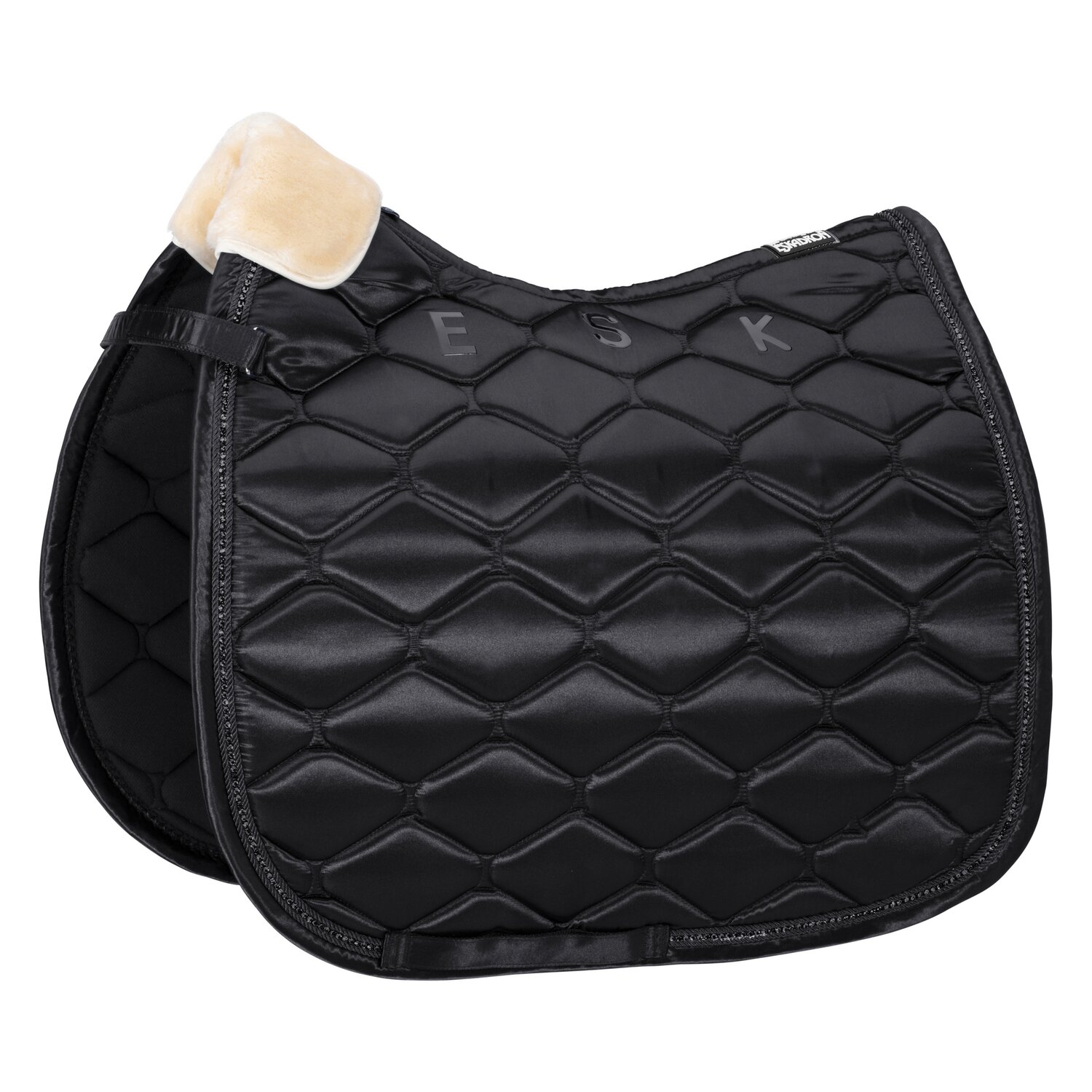 ESKADRON Basic Schabracke Satin Crystal - black