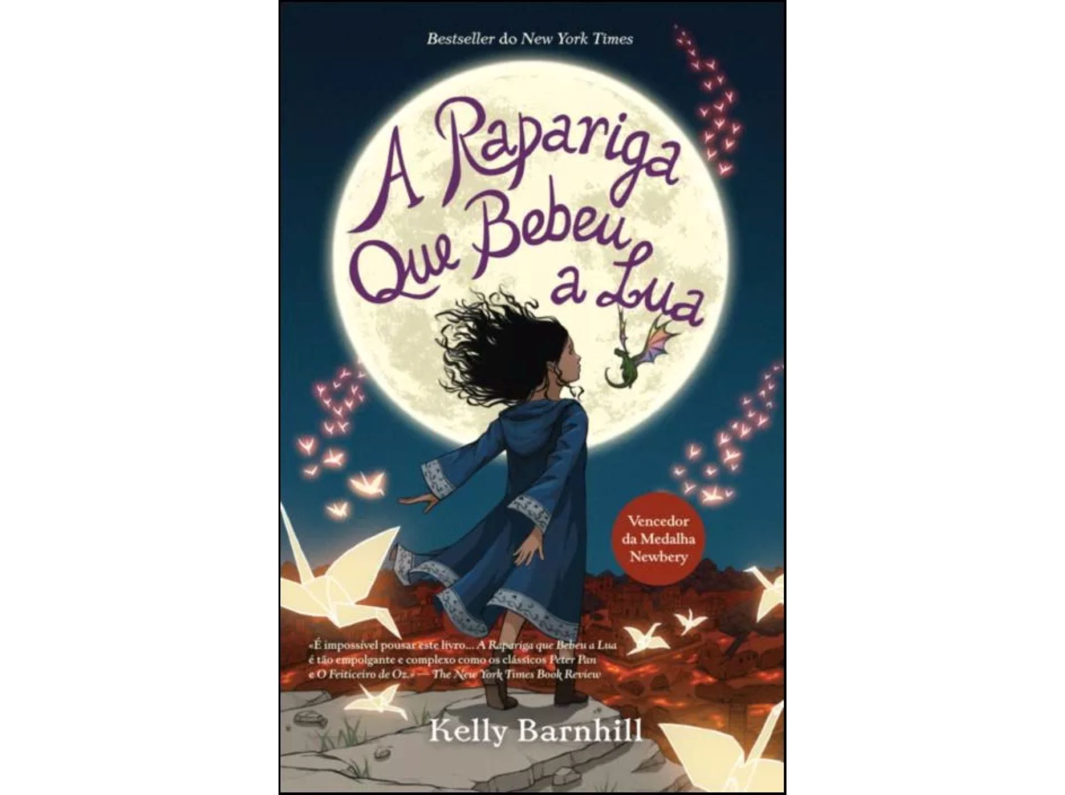 LIVRO A RAPARIGA QUE BEBEU A LUA DE KELLY BARNHILL