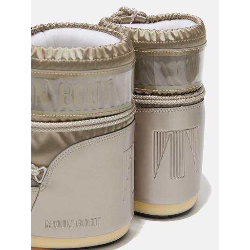 Moon Boot Low Icon Glance Støvler, Platinum, 39/41