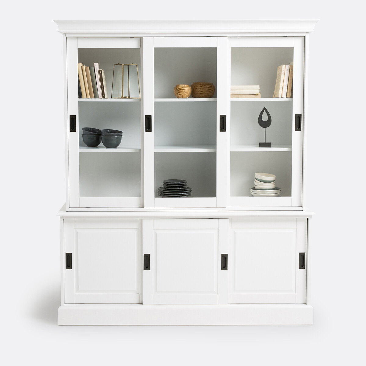LA REDOUTE INTERIEURS<br>Móvel buffet em pinho maciço e MDF