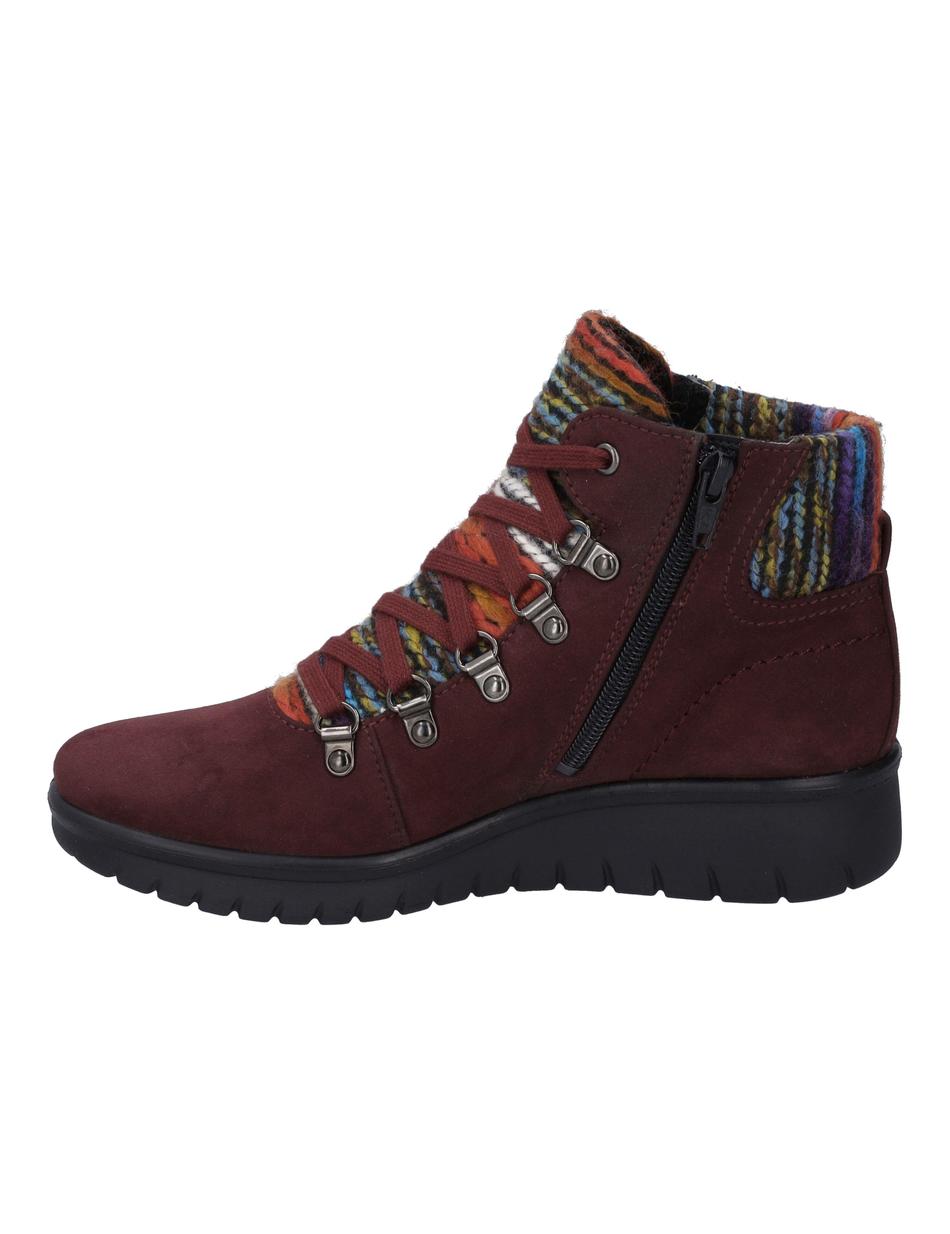 Stiefelette Calais 82, carmin-kombi