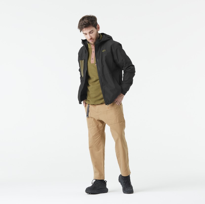 Picture Stall Jacket Black