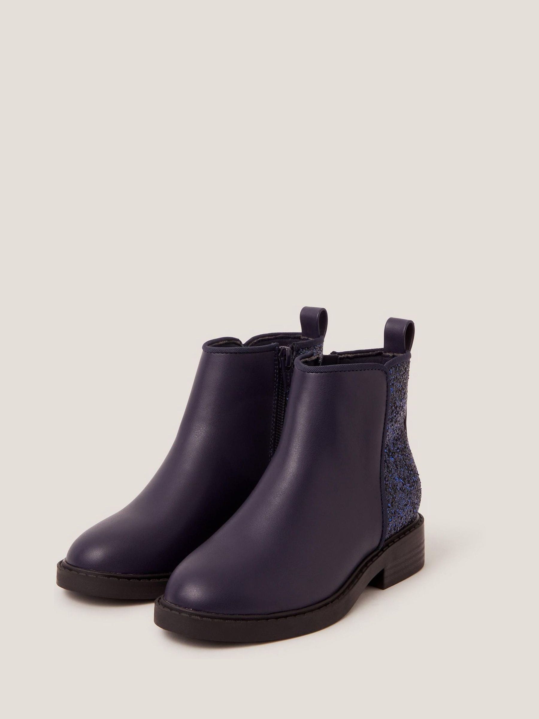 Monsoon Glitter Ankle Boots
