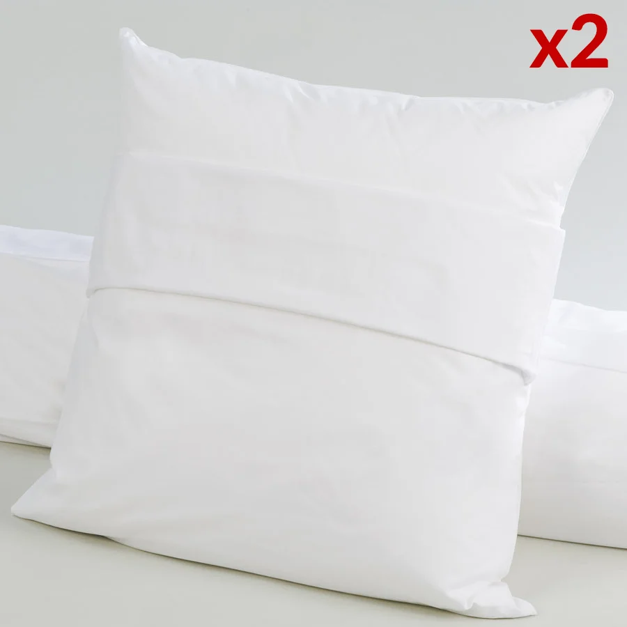 Lot de 2 protège oreillers