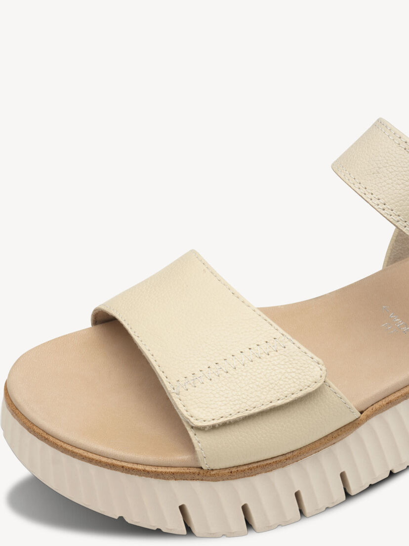 Leren Sandaal - beige