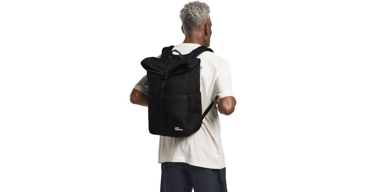 Jack WolfskinIsland rugzak  (Zwart, 20 liter)