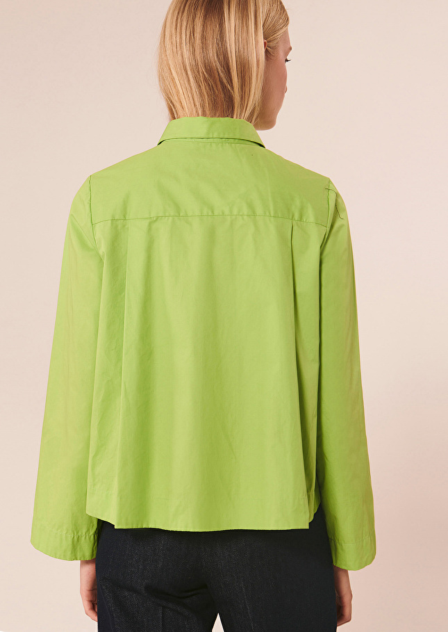 Chemise Callieverte en popeline