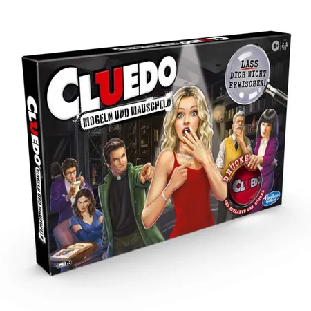 Hasbro Cluedo Mogeln und Mauscheln