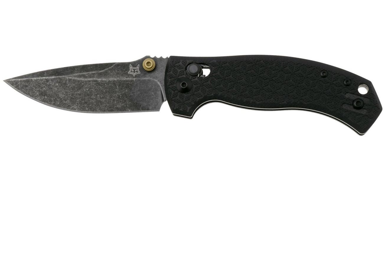 Fox Anzu FX-560 G10B Magnacut, Black G10, zakmes, Les George design