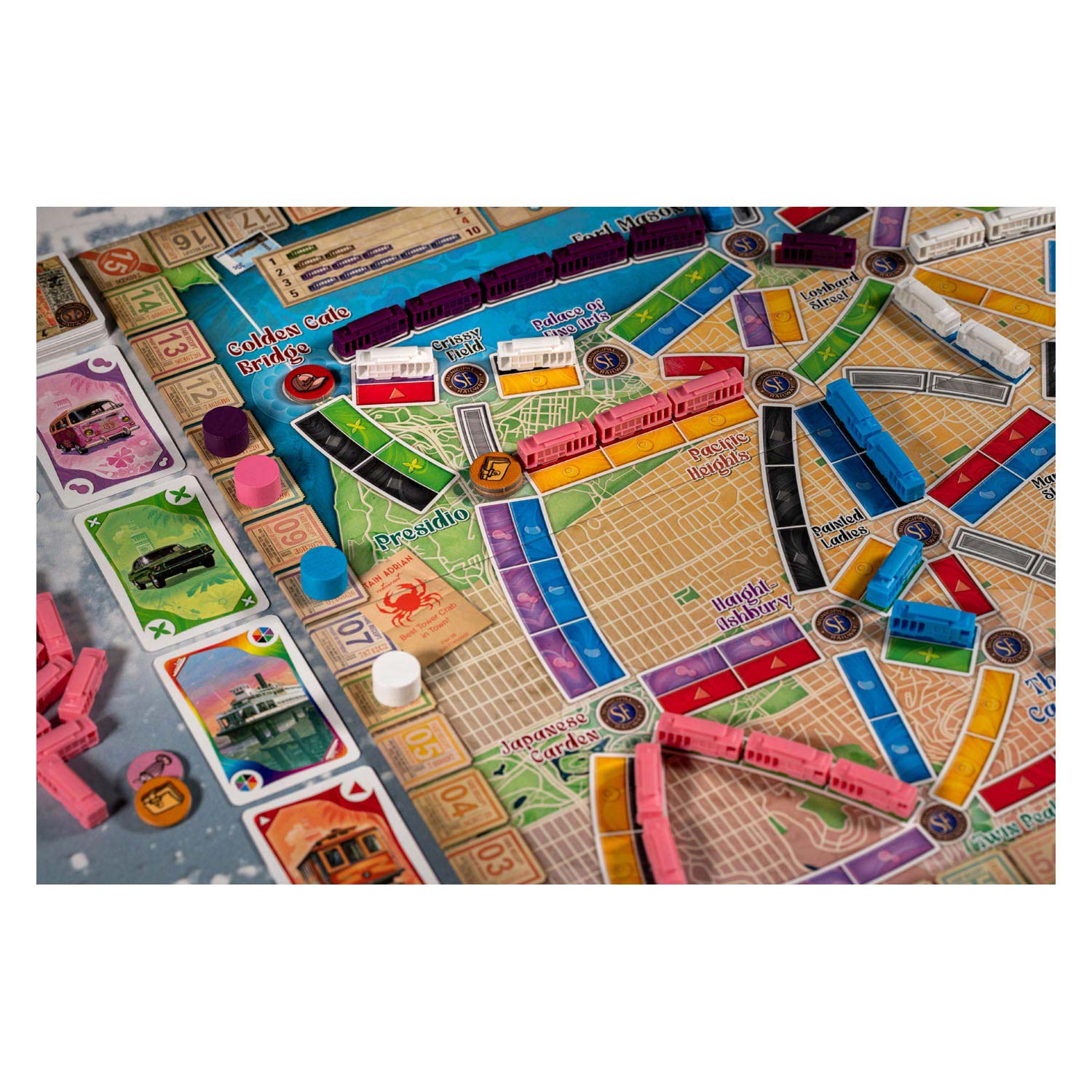Ticket to Ride - San Francisco Bordspel